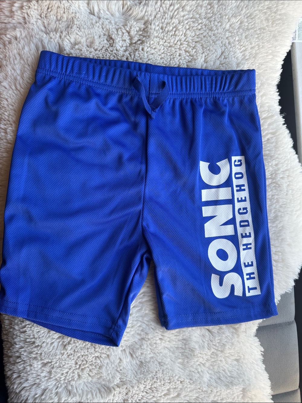 Sonic Size 6 Blue Athletic Shorts